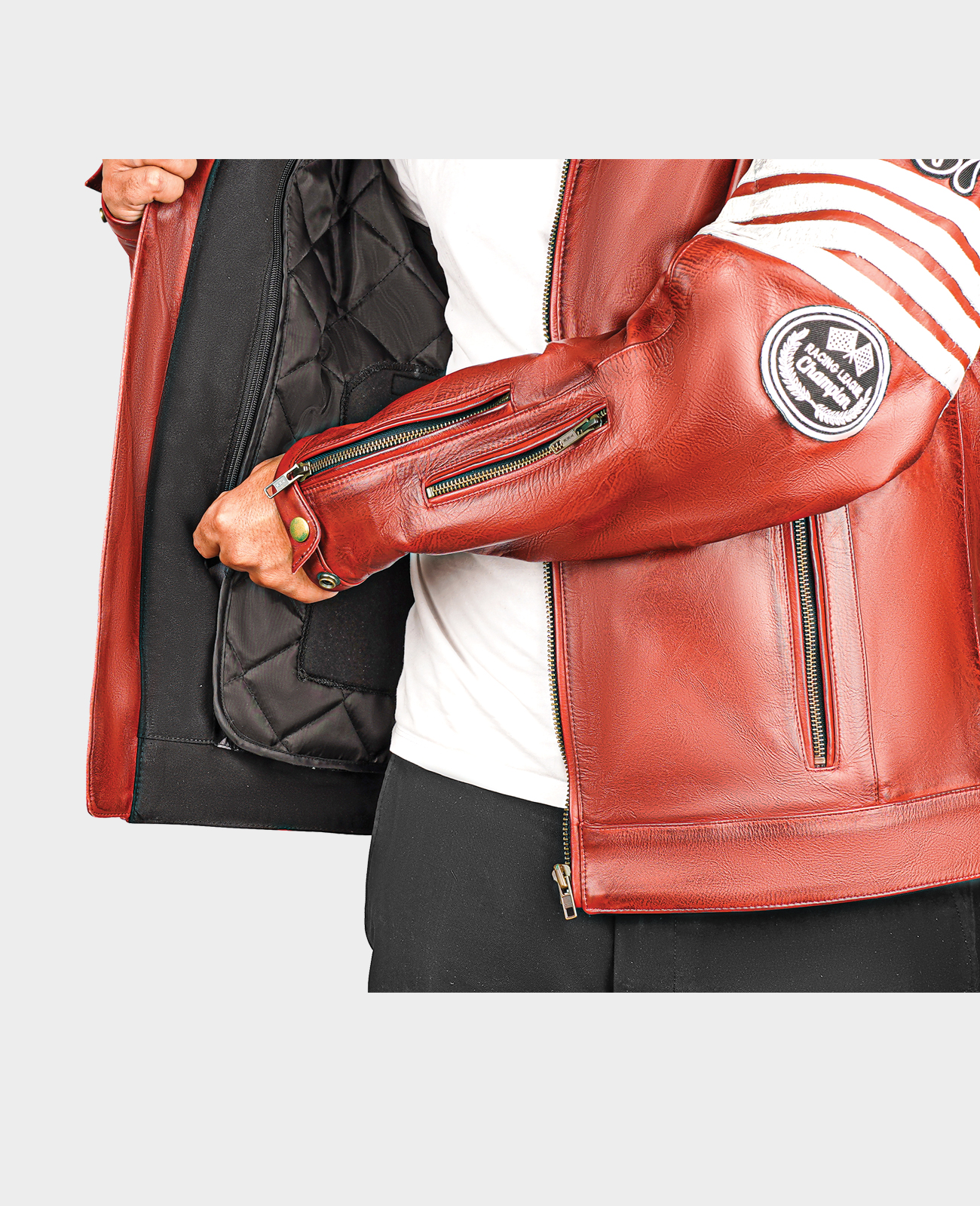 Furor Street Leather Short Gloves